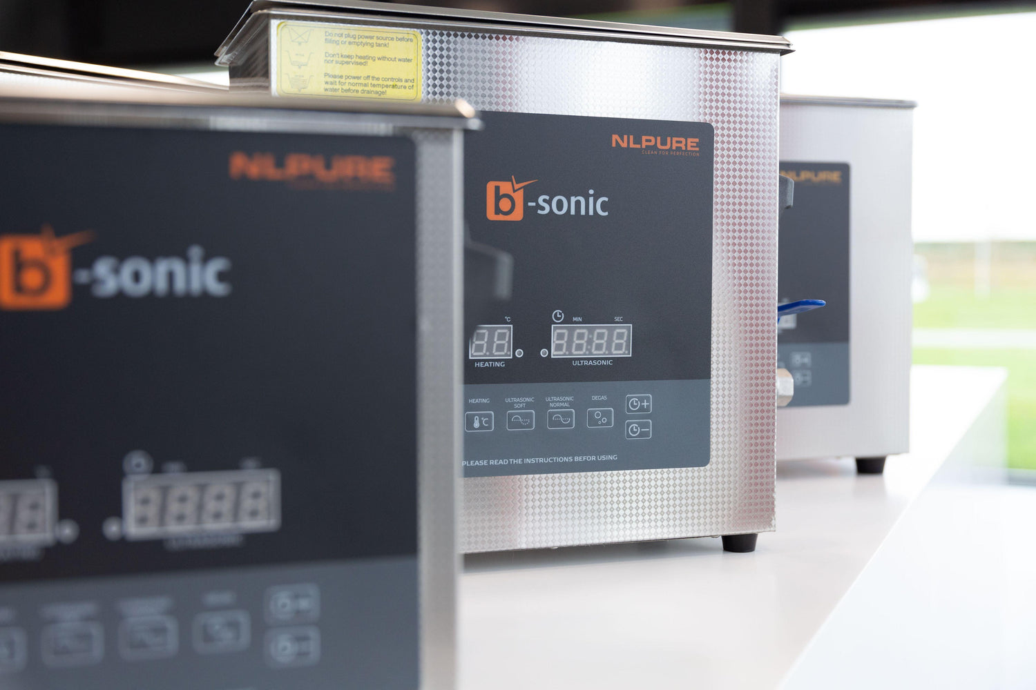 Bains à ultrasons – pré-nettoyage en profondeur pour une hygiène optimale