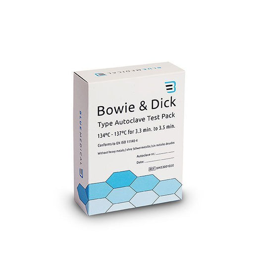 Test Bowie & Dick pour autoclave (20 pièces)