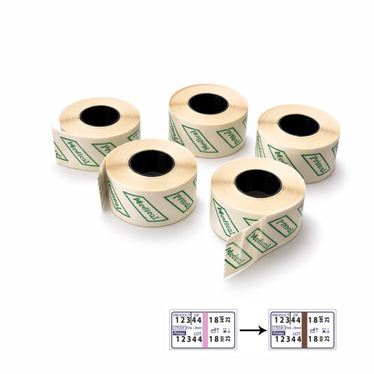 Étiquettes de stérilisation Medical MD20 – 5 rouleaux