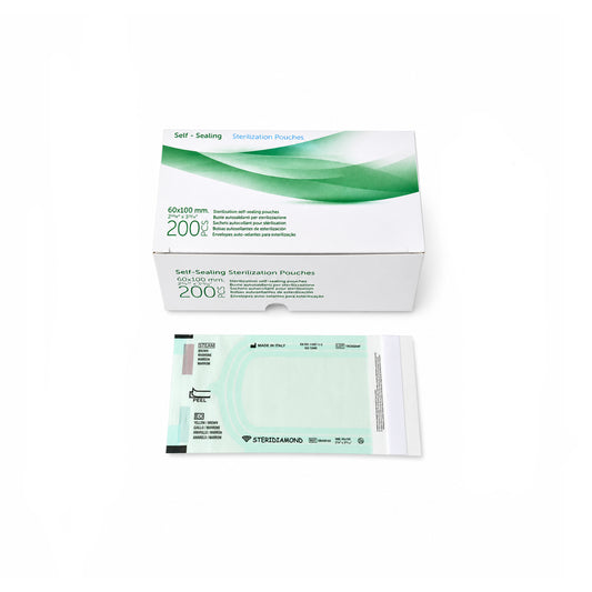 Sachet de stratifié auto-adhésif 60x100mm (200 pièces)